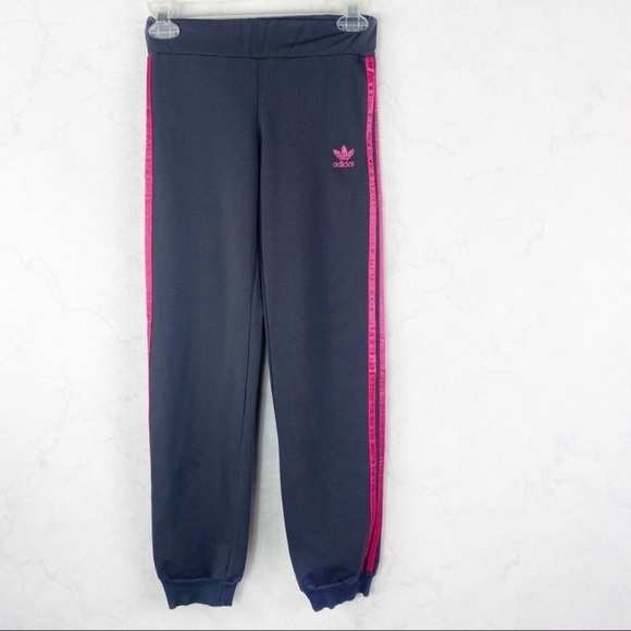 [Adidas] 3-Stripes Girls Joggers - Picture 1 of 3